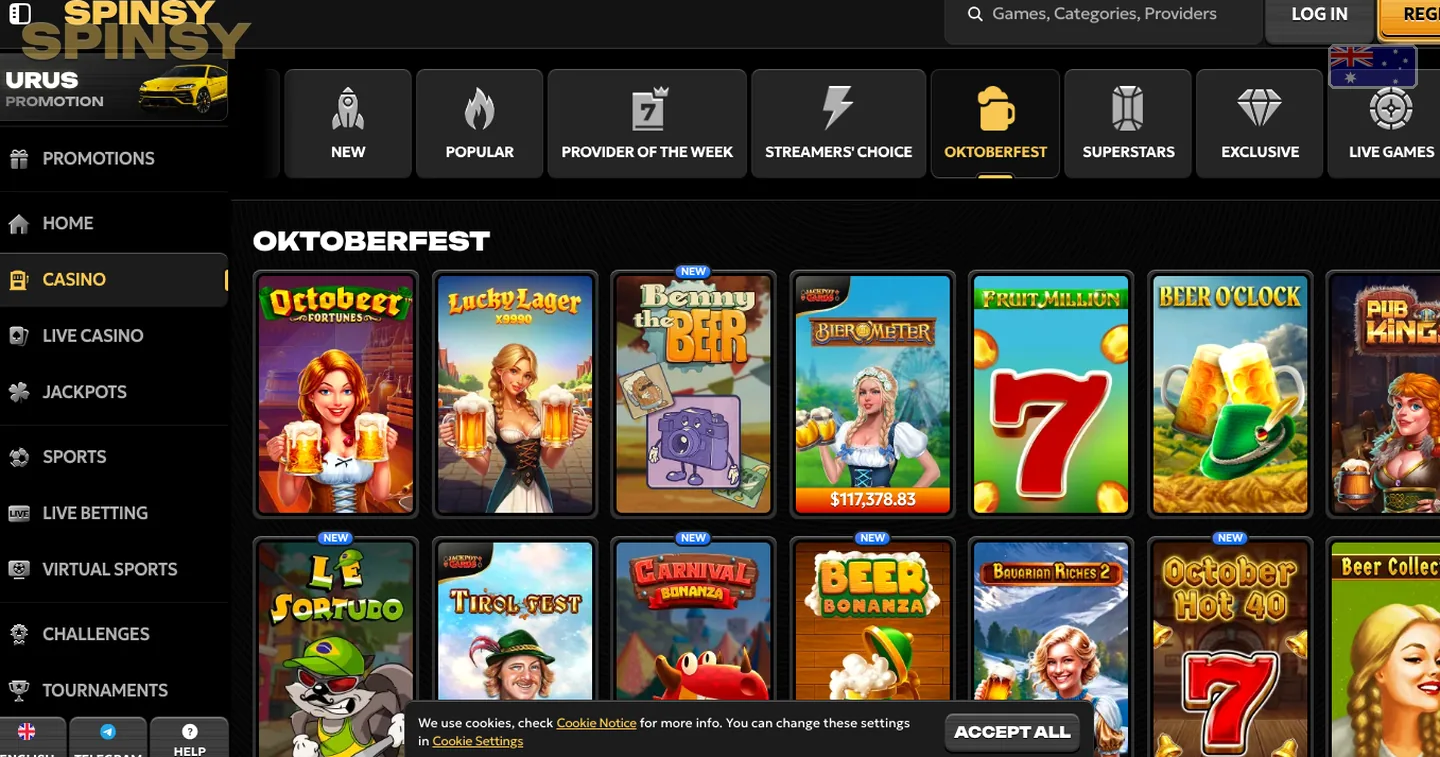 games and slots – Spinsy: Spinsy support channels